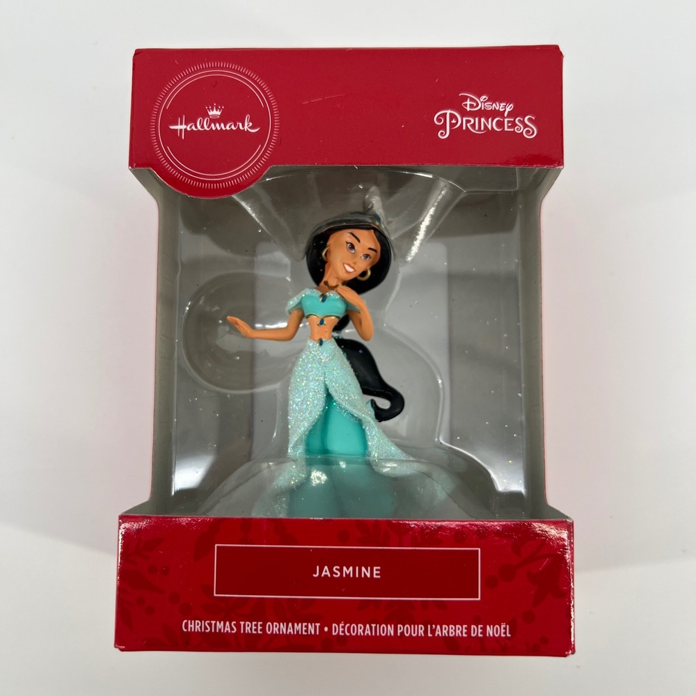 Hallmark Disney‎ Princess Jasmine Christmas Ornament Aladdin 2HCM5483 NEW